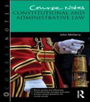 BRICKFIELD: Course Notes: Constitutional and Administrative Law