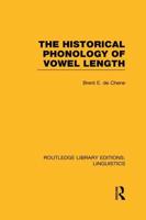 The Historical Phonology of Vowel Length