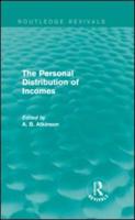 The Personal Distribution of Incomes (Routledge Revivals)