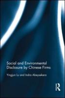 Social and Environment Disclosure in Chinese Firms