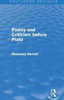 Poetry and Criticism Before Plato