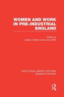 Women and Work in Pre-Industrial England