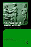 The Origins of Ancient Greek Science: Blood-A Philosophical Study