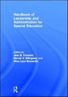 Handbook of Leadership and Administration for Special Education