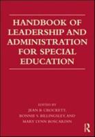 Handbook of Leadership for Special Education