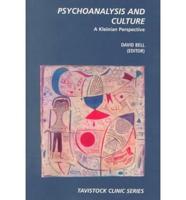 Psychoanalysis and Culture