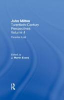 Paradise Lost: John Milton: Twentieth Century Perspectives