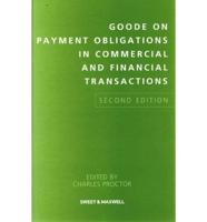 Goode on Payment Obligations in Commercial and Financial Transactions