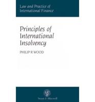Principles of International Insolvency