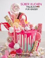 Süßer Kuchen Malbuch Für Kinder
