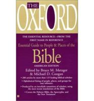Oxford Essential Guide to People & Places of the Bible