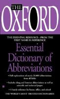 Oxford Essential Dictionary of Abbreviations