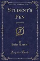 Student's Pen, Vol. 18