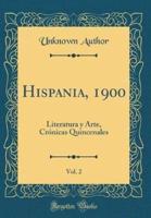 Hispania, 1900, Vol. 2