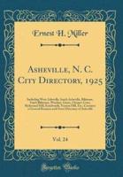 Asheville, N. C. City Directory, 1925, Vol. 24