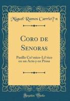 Coro De Seï¿½oras