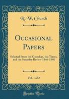 Occasional Papers, Vol. 1 of 2