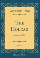 The Holcad, Vol. 27