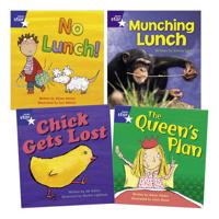 Learn at Home:Phonics Pack 4 (3 Fiction and 1 Non-Fiction Book)