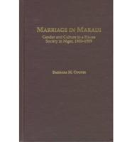 Marriage in Maradi