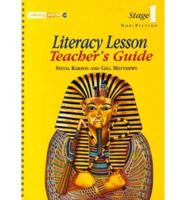 Literacy Lesson Teacher's Guide : Stage 1 Non-Fiction