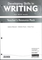 Developing Skills in Writing Teachers Resource File