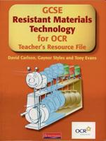 GCSE Resistant Materials for OCR Teacher's Resource File