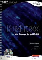 BTEC National Business. Tutor Resource File and CD-ROM