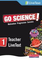 Go Science! 1 LiveText DVD Case