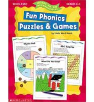 Ready-to-go Reproducibles, Fun Phonics Puzzles and Games