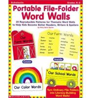 Portable File-Folder Word Walls