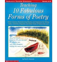 Teaching 10 Fabulous Forms of Poetry