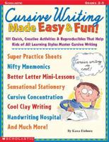 Cursive Writing Made Easy & Fun