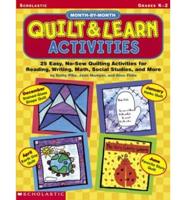 Month-By-Month Quilt & Learn Activities