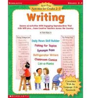 Best-Ever Activities for Grades 2-3 Writing
