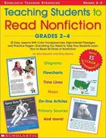 Teaching Students to Read Nonfiction Grades 2-4