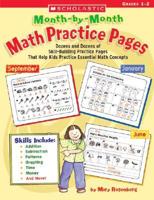Month-By-Month Math Practice Pages