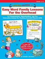 Easy Word Family Lessons For The Overhead