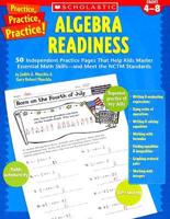 Algebra Readiness, Grades 4-8
