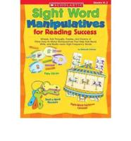 Scholastic Sight Word Manipulatives for Reading Success