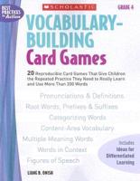 Vocabulary-Building Card Games, Grade 4