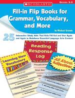 Fill-In Flip Books for Grammar, Vocabulary, and More