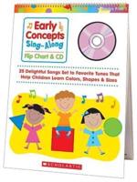 Early Concepts Sing-Along Flip Chart & CD