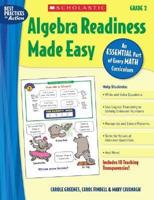 Algebra Readiness Made Easy: Grade 2