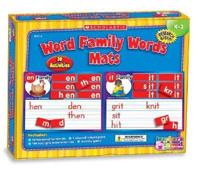 Word Family Words Mats