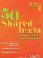 50 Shared Texts Year 1, Scottish Primary 2