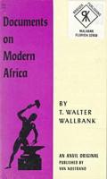 Documents On Modern Africa