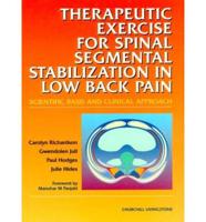 Therapeutic Exercise for Spinal Segmental Stabilisation in Low Back Pain