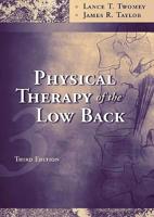 Physical Therapy of the Low Back