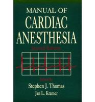 Manual of Cardiac Anesthesia